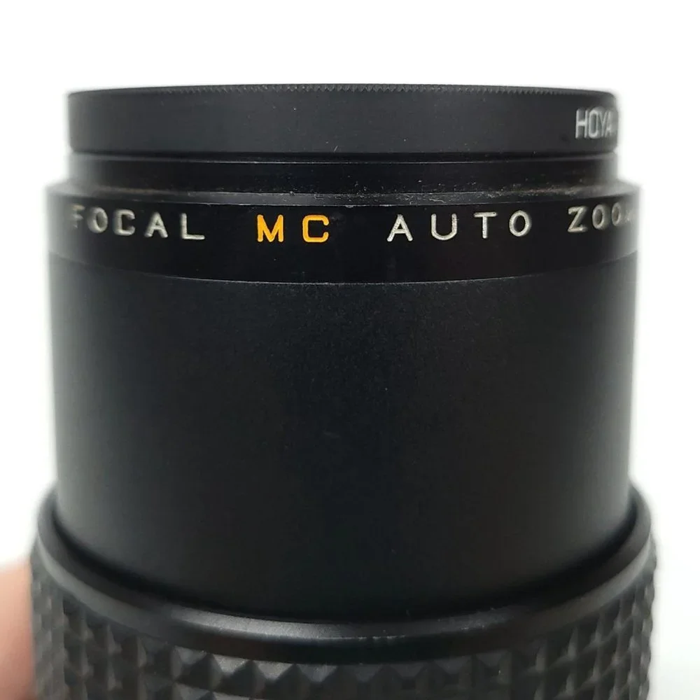 Focal MC Auto Zoom 1:4.5 F = 80 - 200mm Lens Canon MK84702557 PARTS ONLY AS IS